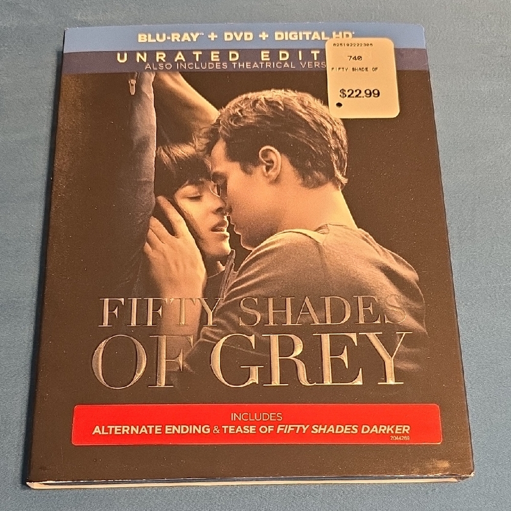 Fifty Shades of Grey Blu-ray DVD Digital HD